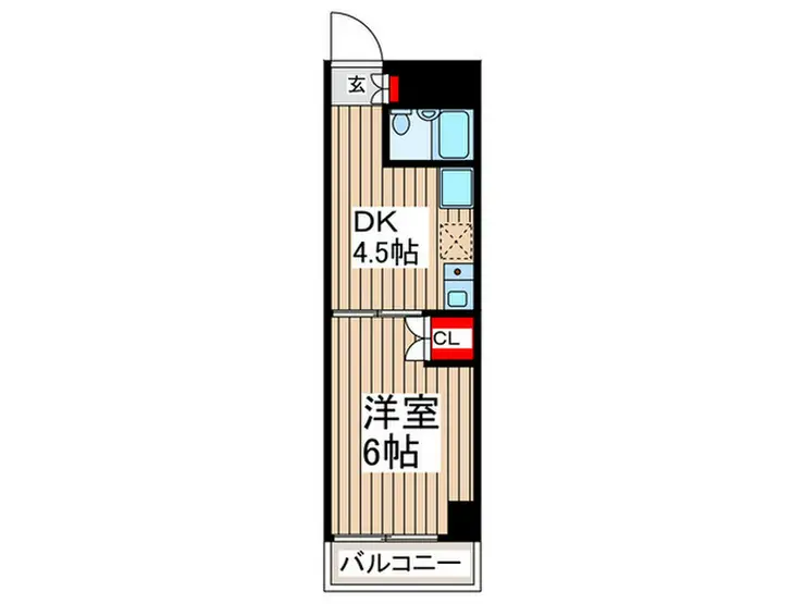 日神パレス狭山 2階階 間取り