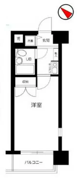 ジェイパーク池袋公園前 3階階 間取り