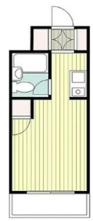 スカイコート戸塚 1階階 間取り