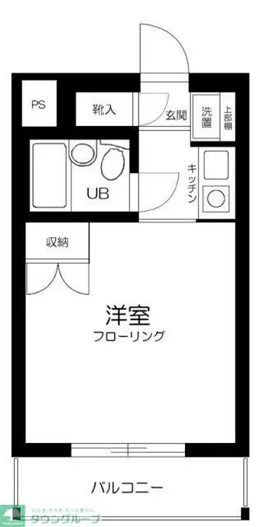 トップ金町 5階階 間取り