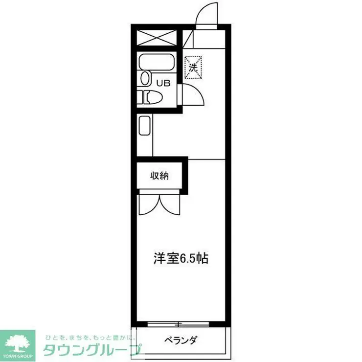 パーソネージュ横浜 2階階 間取り