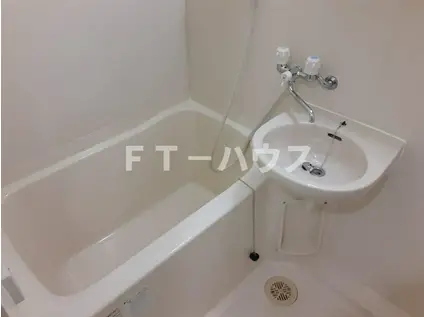 ラ・コート・ドール津田沼(1K/1階)の間取り写真