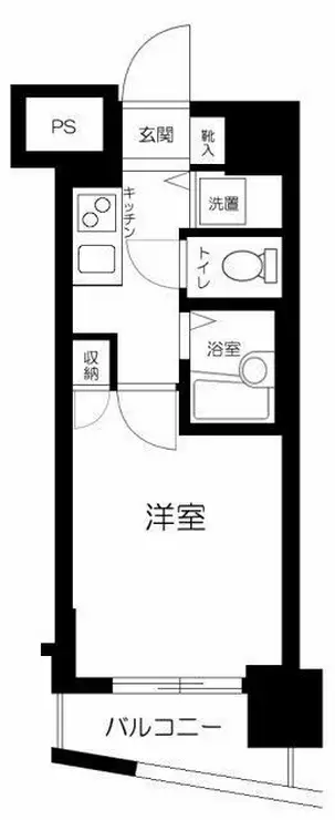 スカイコート後楽園EAST 5階階 間取り