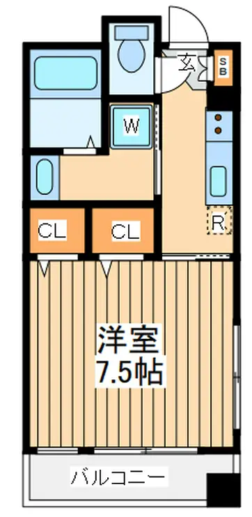 ビューサイト横浜 9階階 間取り