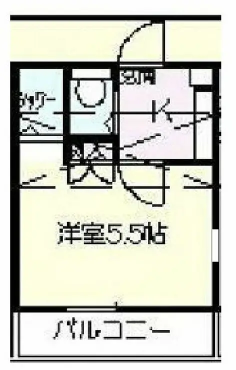 アクセーヌ井の頭A棟 2階階 間取り