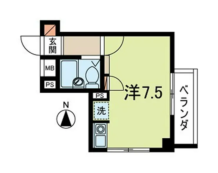 エクセル新高円寺 3階階 間取り