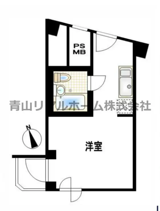 ソフトタウン青山 3階階 間取り