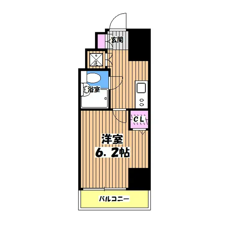 スパシエ八王子クレストタワー 5階階 間取り