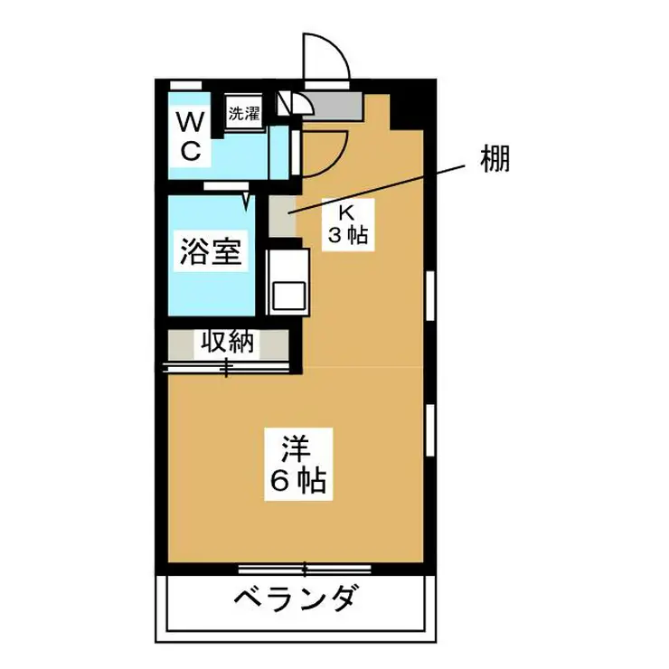 CASAぷらんどーる 1階階 間取り