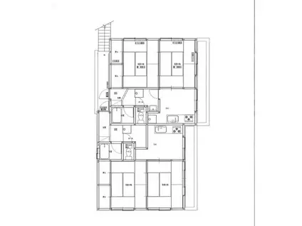 小田原市中新田イチヨシハイツ(2DK/2階)の間取り写真