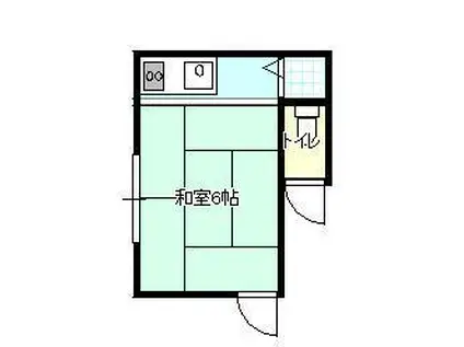 ルーラル宮ノ沖(ワンルーム/5階)の間取り写真