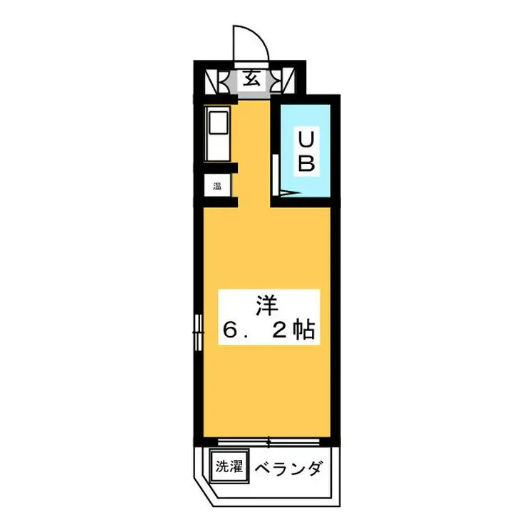 ベルエポック松木 2階階 間取り