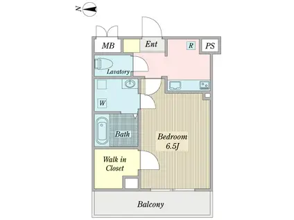 オアシス柳ヶ瀬ビル(1K/7階)の間取り写真
