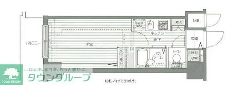 トーシンフェニックス笹塚駅前弐番館 3階階 間取り