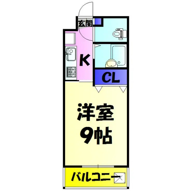 第1花園ビル 6階階 間取り