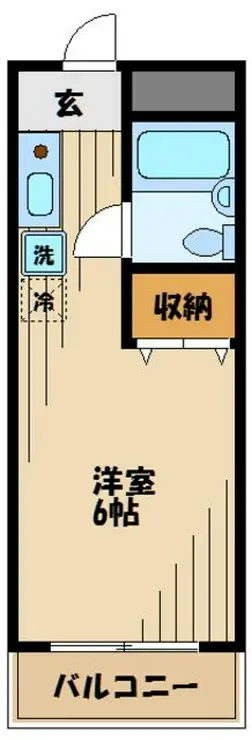 トーケンフラット 3階階 間取り