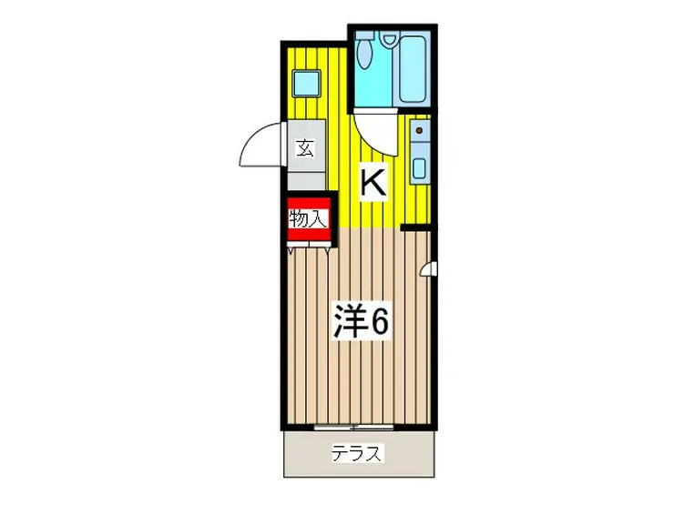 ハイホーム西川口 3階階 間取り
