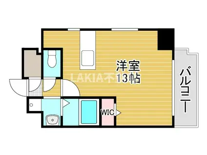 アバンティ桜宮(ワンルーム/6階)の間取り写真