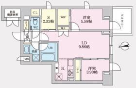 タスキプライムテラス後楽園(2SLDK/7階)の間取り写真