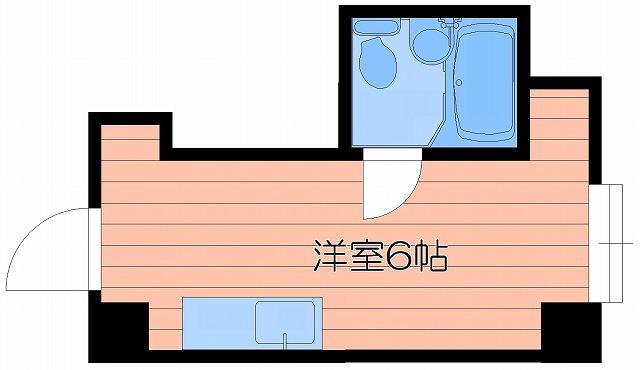ラパンジール都島(ワンルーム/10階)の間取り写真