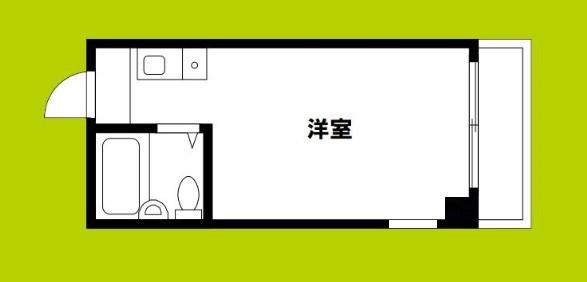 シティプラザ海老江(ワンルーム/4階)の間取り写真