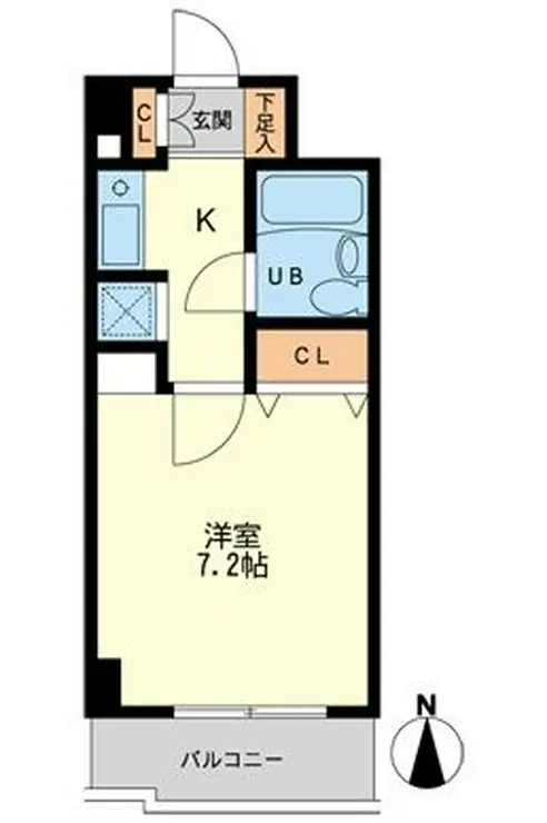 デイム橋本 8階階 間取り