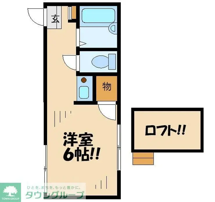 エミネンス三沢 1階階 間取り