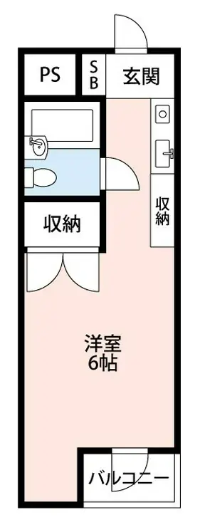 ニューサウス 3階階 間取り