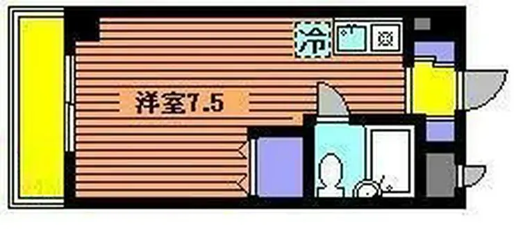 サンズオブイースト 2階階 間取り