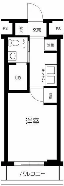 スカイコート神田第2 11階階 間取り
