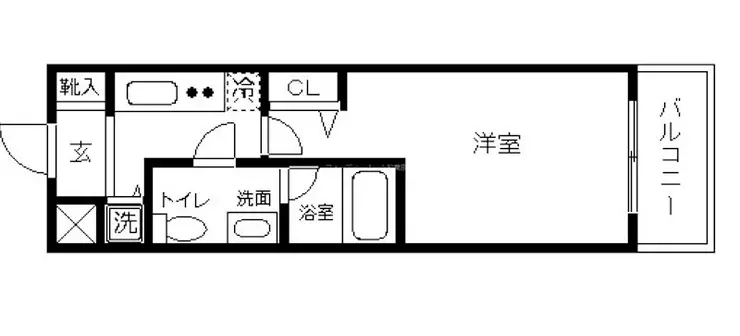 カスタリア蔵前 6階階 間取り
