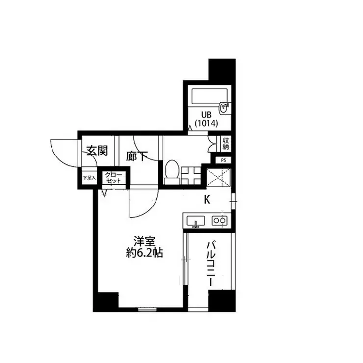 プレール・ドゥーク津田沼 5階階 間取り