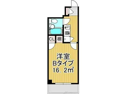 トーカン東淀川キャステール(1K/8階)の間取り写真