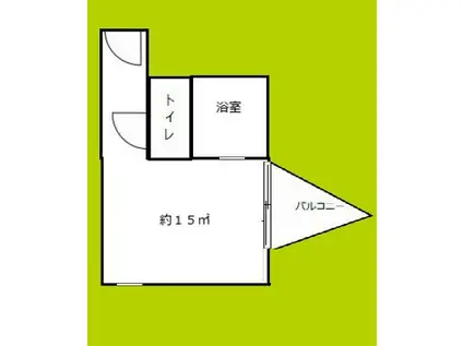 ニイタカT&Sビル(ワンルーム/2階)の間取り写真