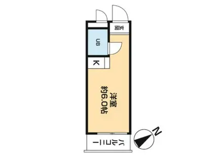 ハイシティ表参道(ワンルーム/4階)の間取り写真