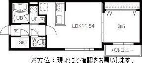 AYA RESIDENCE (1LDK/3階)の間取り写真