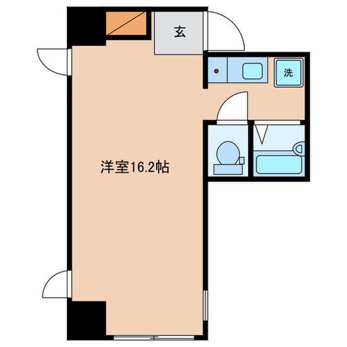 LXS室町(ワンルーム/2階)の間取り写真