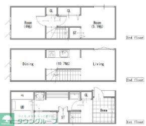 アイリス朝霞台(2LDK/1階)の間取り写真