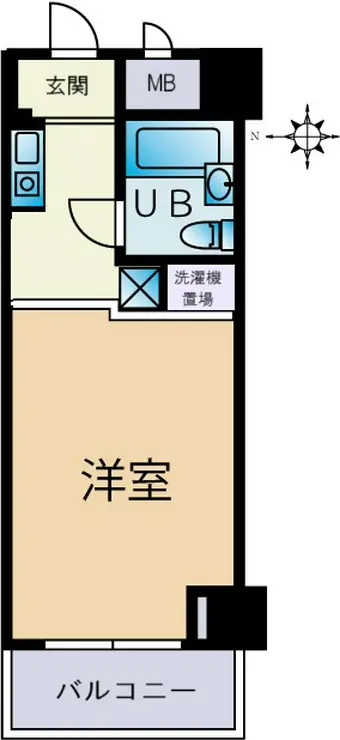 メインステージ新丸子駅前 4階階 間取り