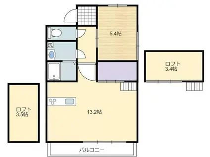 ALTE MEISTER CASAMIRA (1LDK/3階)の間取り写真