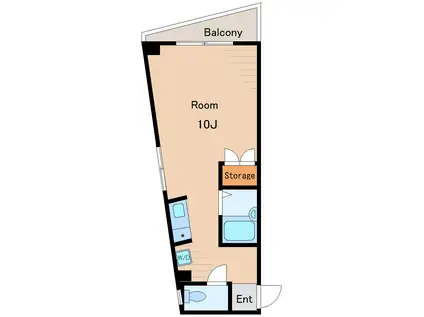 アバンセ(ワンルーム/7階)の間取り写真