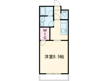 ASSET天久保(1K/3階)の間取り写真