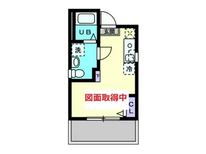 グランメゾン上野広小路(ワンルーム/2階)の間取り写真