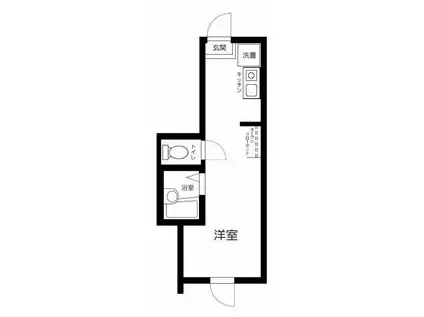 上北沢5丁目計画(ワンルーム/3階)の間取り写真