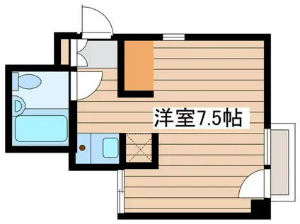 オノレジデンス(ワンルーム/3階)の間取り写真