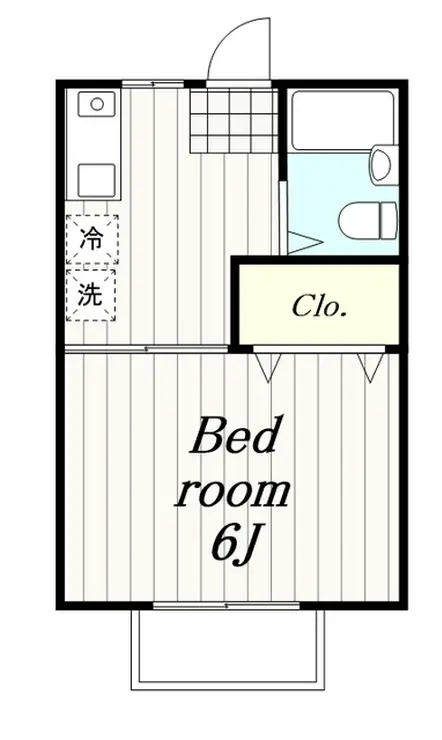 エステート長津田I 2階階 間取り