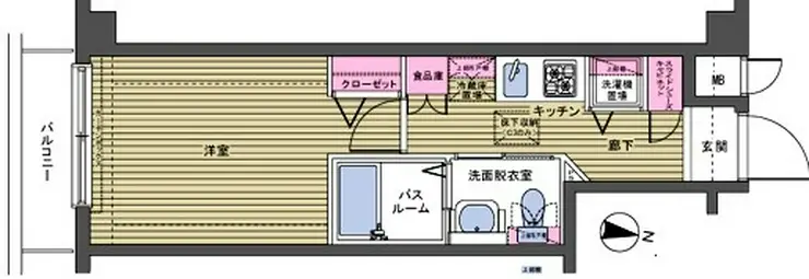トーシンフェニックス目白 4階階 間取り