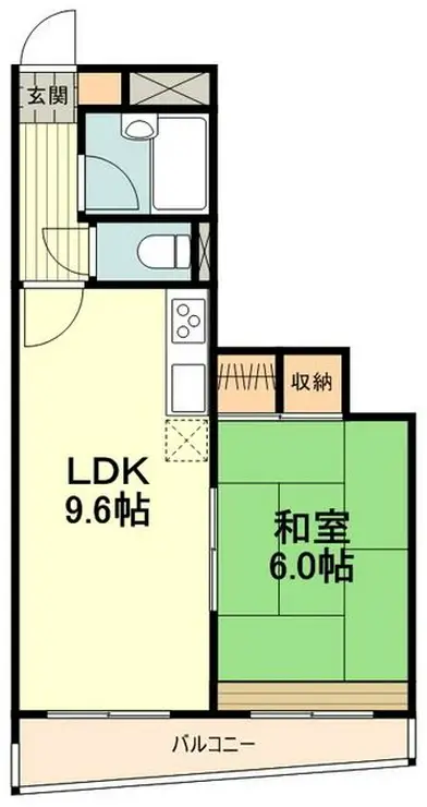 ライオンズマンション八王子めじろ台 6階階 間取り