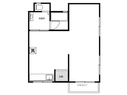 MANSION LOUGHEED(1LDK/3階)の間取り写真