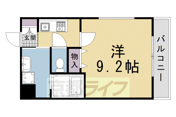 PLUM HOUSEII(1K/1階)の間取り写真